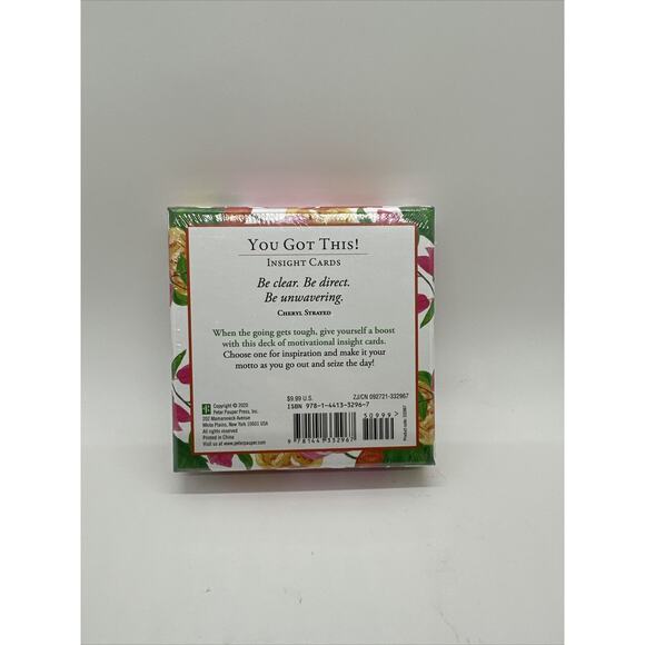 You Got This! Insight Cards by Inc. Peter Pauper Press (2020, Book, Other) - Picture 2 of 2